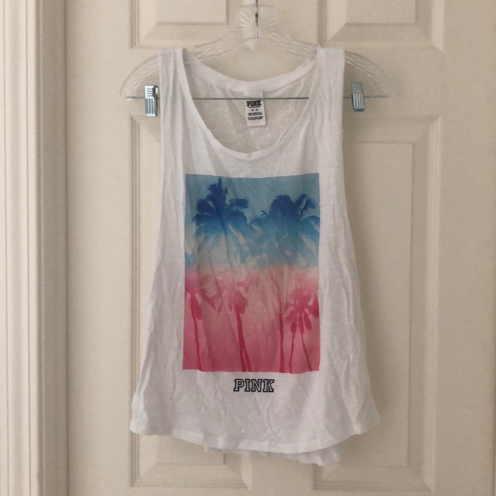 PINK Victoria’s Secret Graphic Tank Top